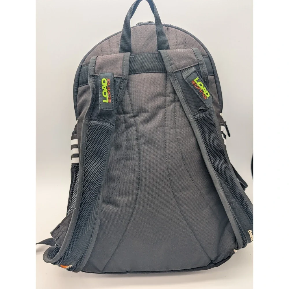 Adidas LoadSpring Fresh Pak Backpack Black Orange Climacool Mesh Straps